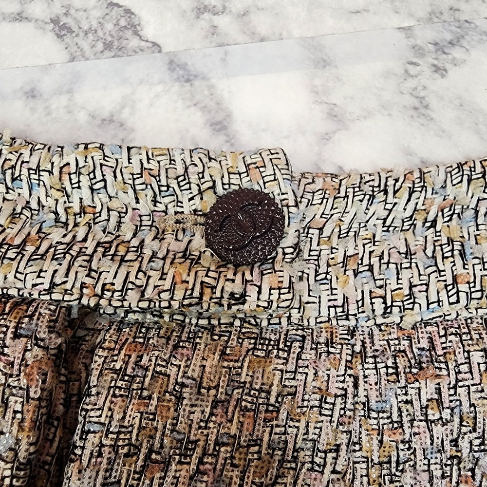 Chanel Tweed Mini Skirt - Picture 7 of 16